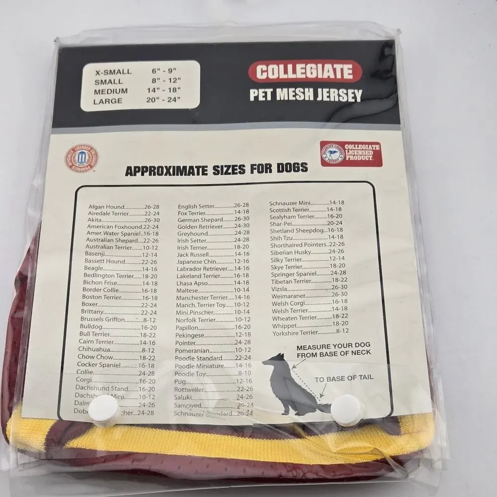 Florida State Seminoles Dog Jersey FSU NCAA Mesh Pets First XS Extra Small New
